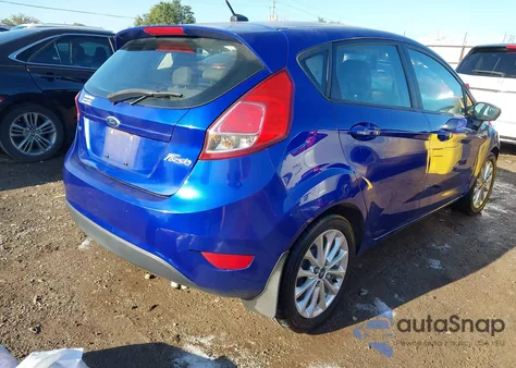 2014 Ford Fiesta Se from USA, damaged, VIN 3FADP4EJ8EM177038
